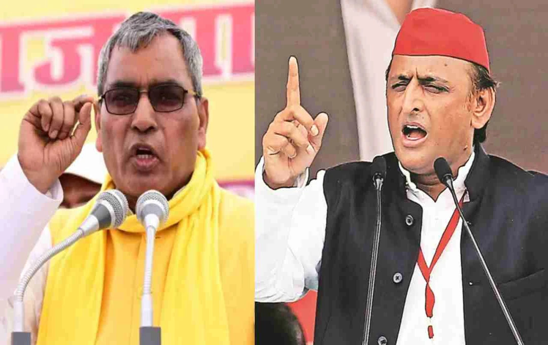 UP Politics: यूपी की सियासत में हलचल, ओमप्रकाश राजभर का सपा प्रमुख अखिलेश यादव पर तगड़ा हमला