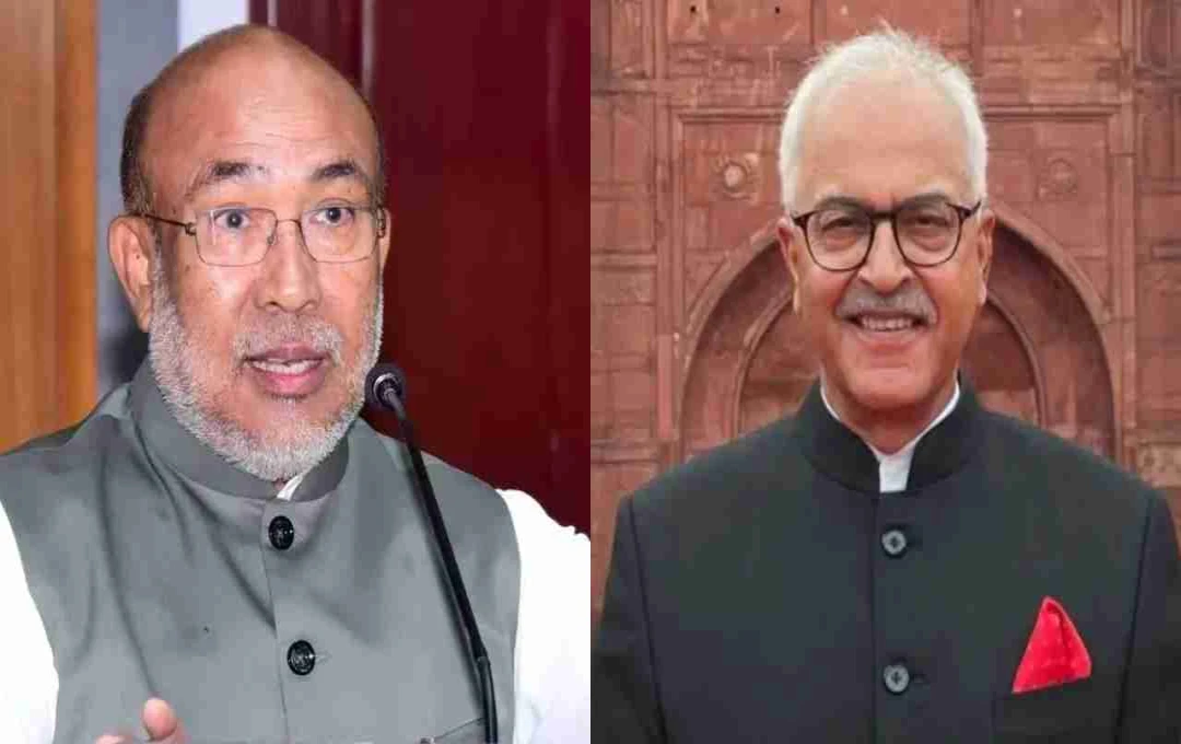 बीरेन सिंह ने राज्यपाल को लिखा पत्र, मणिपुर में अवैध प्रवासियों की समस्या पर जताई चिंता