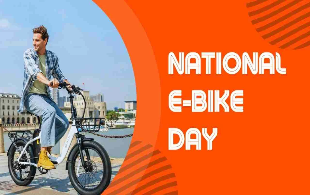 National E-Bike Day - तकनीक, पर्यावरण और मस्ती का संगम