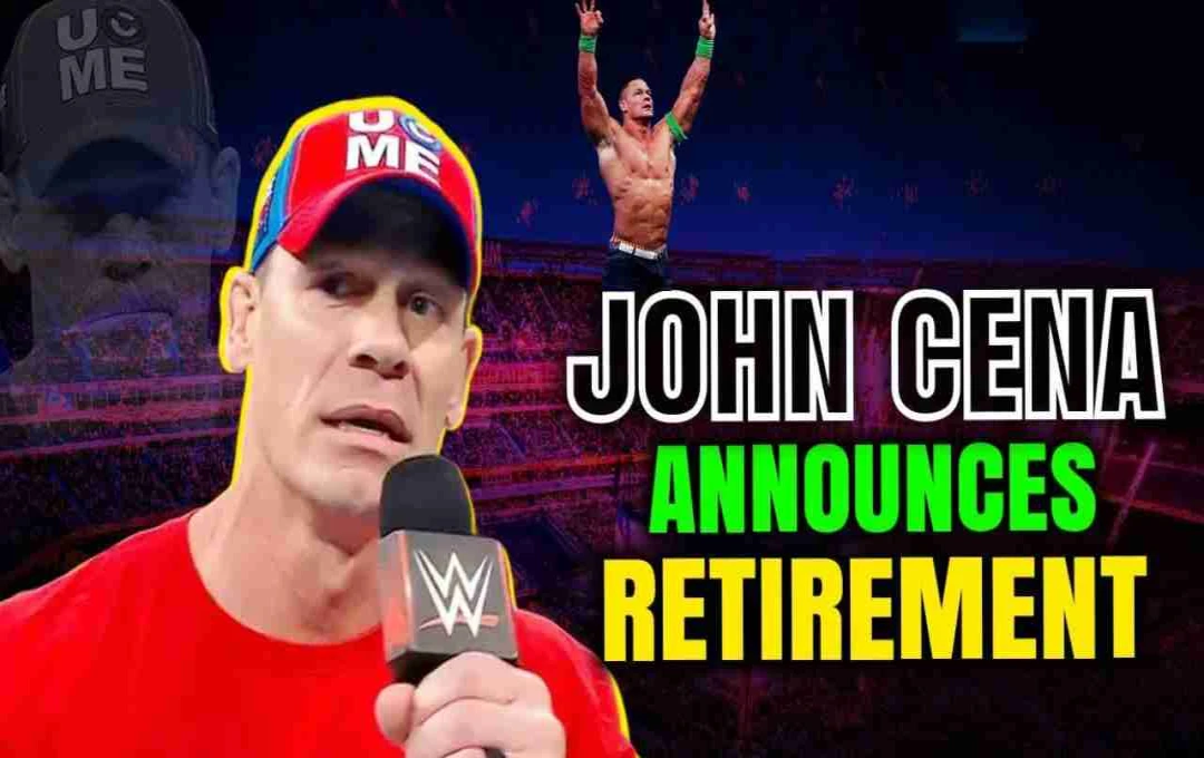 John Cena Retirement: WWE से संन्यास पर खुलासा, कहा- 'रिंग में उतरना अब संघर्ष जैसा'