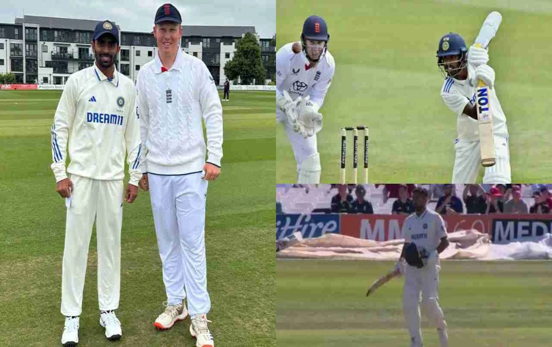 India A, England Lions Test Match Ends in a Draw