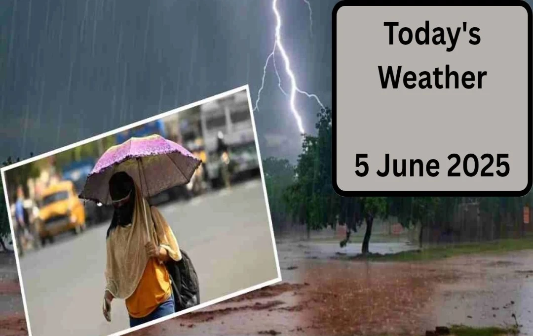 India Weather Update: Heatwave Returns to Delhi-NCR, Heavy Rainfall Across Other States