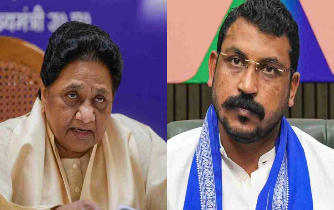 UP Politics: बसपा प्रमुख मायावती ने चंद्रशेखर पर फिर साधा निशाना, विपक्ष पर साजिश का आरोप