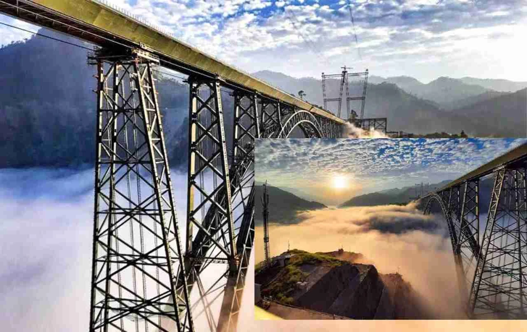 Chenab Bridge: घोड़े-खच्चरों से शुरू हुआ सफर, अब कश्मीर तक दौड़ी वंदे भारत ट्रेन