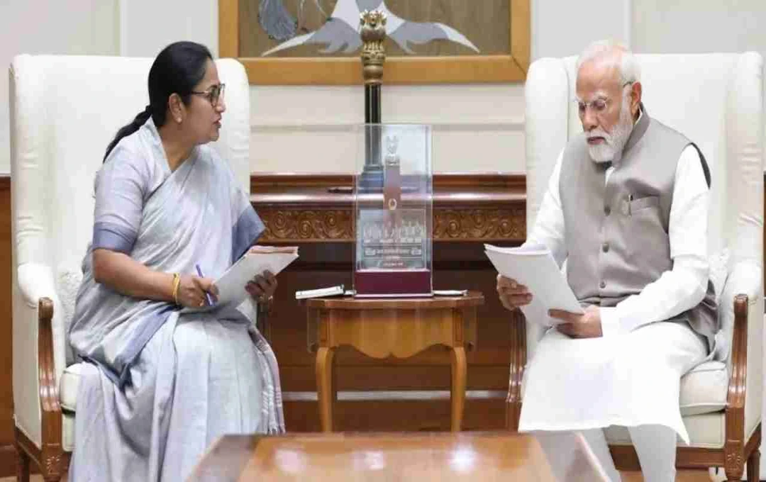 दिल्ली CM रेखा गुप्ता की PM मोदी से मुलाकात: विकसित राजधानी बनाने की नई पहल तेज़