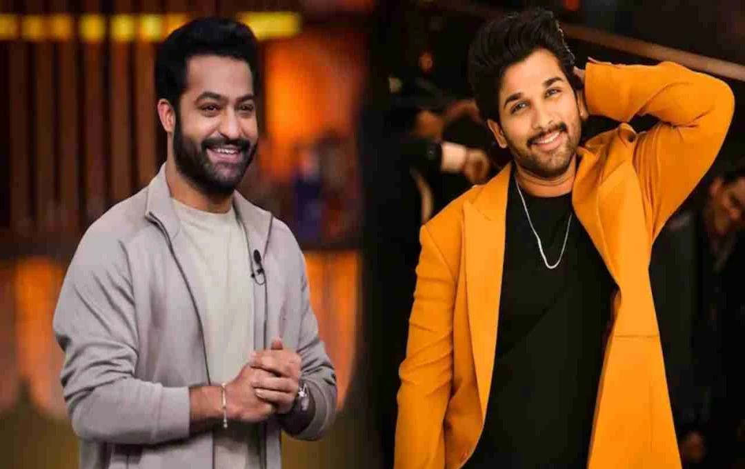त्रिविक्रम की पौराणिक फिल्म से अल्लू अर्जुन की विदाई, जूनियर NTR की एंट्री ने बढ़ाई फैंस की धड़कनें