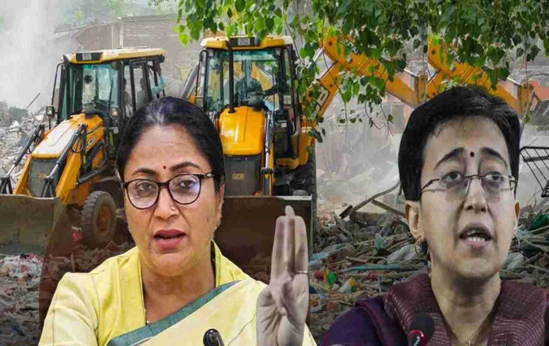 गोविंदपुरी में डीडीए की बड़ी कार्रवाई: 300 से ज्यादा झुग्गियां ध्वस्त, CM रेखा गुप्ता से AAP ने उठाए सवाल