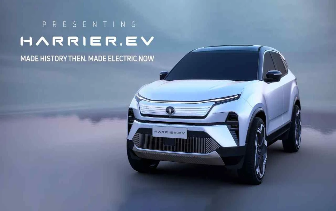 Tata Harrier.ev लॉन्च: भारत की पहली ऑल-व्हील ड्राइव इलेक्ट्रिक SUV की एंट्री