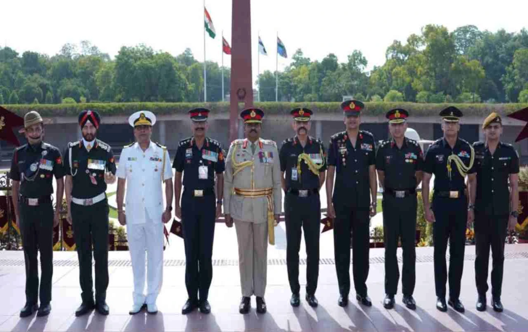 भारत पहुंचे श्रीलंका के आर्मी चीफ: साझा समुद्री सुरक्षा और रक्षा साझेदारी पर हुई गहन चर्चा