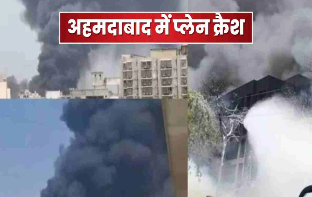 Air India Boeing 787 Crashes in Ahmedabad, All 242 Feared Dead