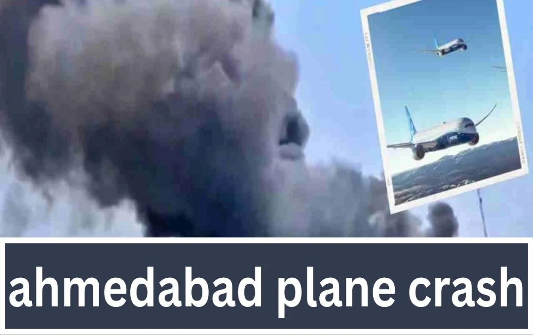 Air India Boeing 787 Dreamliner Crashes in Ahmedabad, India