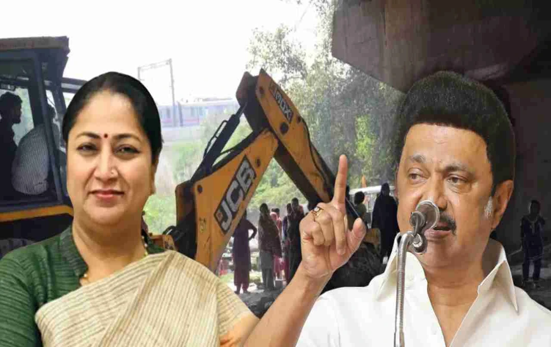 दिल्ली में बुलडोजर एक्शन से हड़कंप, स्टालिन ने उठाई आवाज़