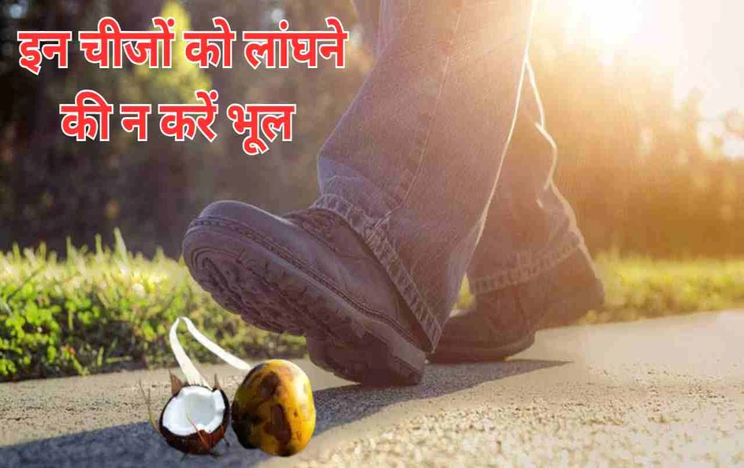 रास्ते में पड़ी चीजों को क्यों नहीं लांघना चाहिए? जानिए वास्तु और धार्मिक मान्यताओं के अनुसार क्या हो सकता है असर

