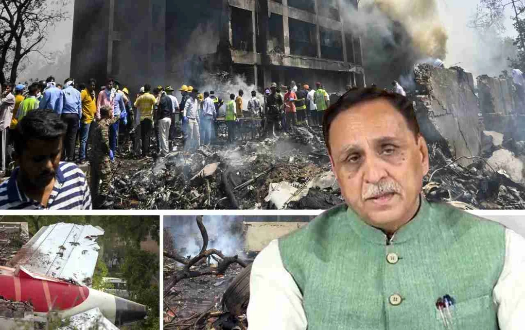 Ahmedabad Plane Crash: डीएनए टेस्टिंग से अब तक 32 शवों की हुई पहचान, विजय रूपाणी का डीएनए सैंपल मैच
